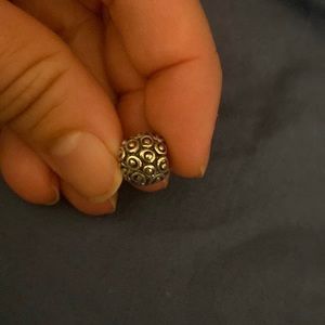 Pandora swirl charm
